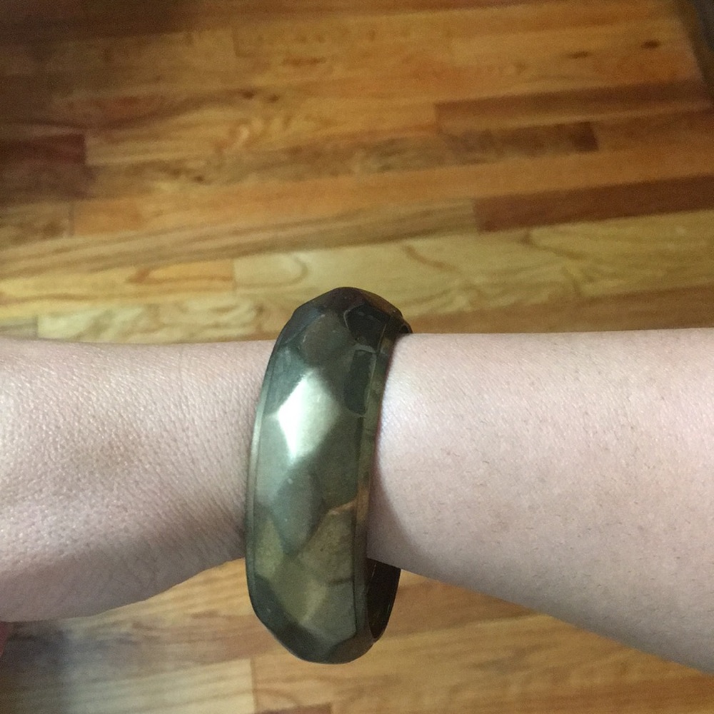 Burnished Gold Bangle
